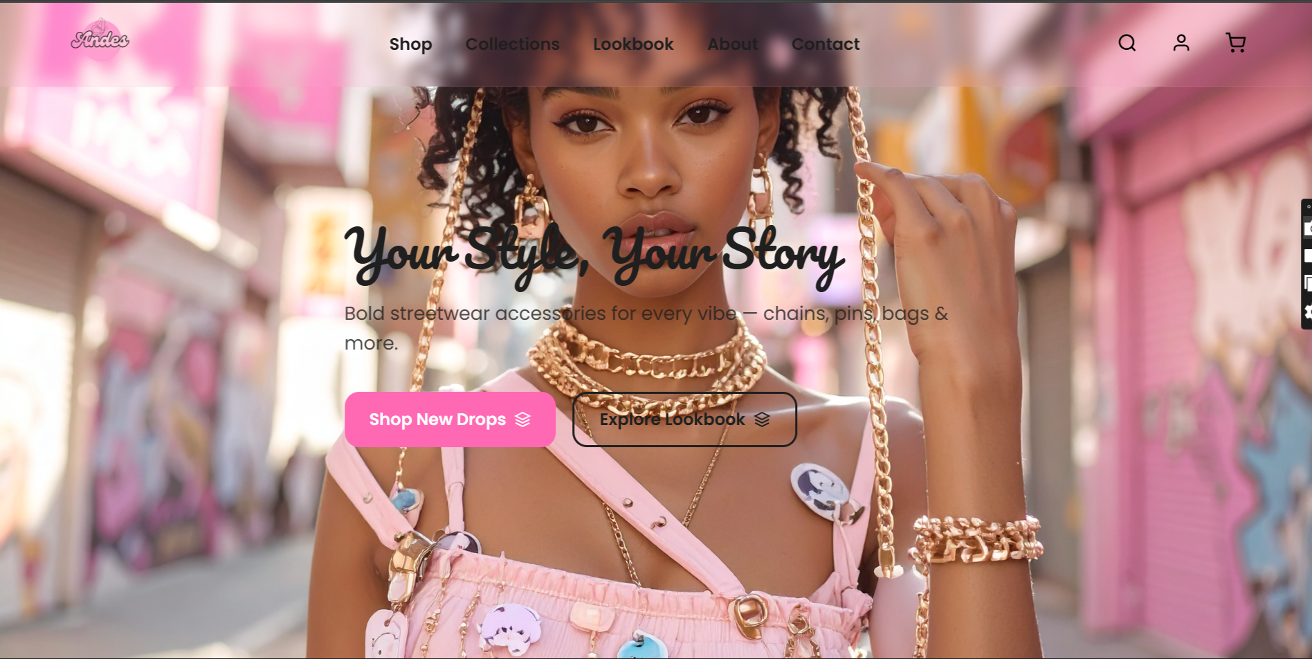 Andes Accessories Screenshot